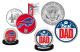 Best Dad - BUFFALO BILLS 2-Coin Set U.S. Quarter & JFK Half Dollar - NFL Officially Licensed