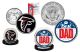 Best Dad - ATANTA FALCONS 2-Coin Set U.S. Quarter & JFK Half Dollar - NFL Officially Licensed