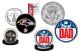 Best Dad - BALTIMORE RAVENS 2-Coin Set U.S. Quarter & JFK Half Dollar - NFL Officially Licensed