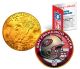 SAN FRANCISCO 49ERS NFL 24K Gold Plated IKE Dollar US Colorized Coin - Officially Licensed