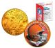 CLEVELAND BROWNS NFL 24K Gold Plated IKE Dollar US Colorized Coin - Officially Licensed