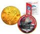 TAMPA BAY BUCS NFL 24K Gold Plated IKE Dollar US Colorized Coin - Officially Licensed