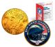 SAN DIEGO CHARGERS NFL 24K Gold Plated IKE Dollar US Colorized Coin - Officially Licensed