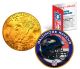BALTIMORE RAVENS NFL 24K Gold Plated IKE Dollar US Colorized Coin - Officially Licensed