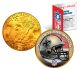 NEW ORLEANS SAINTS NFL 24K Gold Plated IKE Dollar US Colorized Coin - Officially Licensed