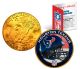 HOUSTON TEXANS NFL 24K Gold Plated IKE Dollar US Colorized Coin - Officially Licensed