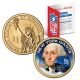 NEW YORK GIANTS NFL Presidential $1 Dollar US Colorized Coin - Officially Licensed