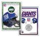 NEW YORK GIANTS Field NFL Colorized JFK Kennedy Half Dollar U.S. Coin w/4x6 Display