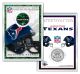 HOUSTON TEXANS Field NFL Colorized JFK Kennedy Half Dollar U.S. Coin w/4x6 Display