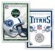 TENNESSEE TITANS Field NFL Colorized JFK Kennedy Half Dollar U.S. Coin w/4x6 Display