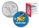 DETROIT LIONS - Retro Logo - Michigan Quarter US Colorized Coin Football NFL - Officially Licensed