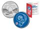 ST LOUIS RAMS - Retro Logo - Missouri Quarter US Colorized Coin Football NFL - Officially Licensed