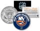 NEW YORK ISLANDERS NHL Hockey JFK Kennedy Half Dollar U.S. Coin - Officially Licensed