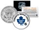 TORONTO MAPLE LEAFS NHL Hockey JFK Kennedy Half Dollar U.S. Coin - Officially Licensed