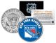 NEW YORK RANGERS NHL Hockey JFK Kennedy Half Dollar U.S. Coin - Officially Licensed