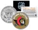 OTTAWA SENATORS NHL Hockey JFK Kennedy Half Dollar U.S. Coin - Officially Licensed