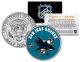 SAN JOSE SHARKS NHL Hockey JFK Kennedy Half Dollar U.S. Coin - Officially Licensed