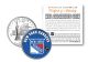 NEW YORK RANGERS NHL Hockey New York Statehood Quarter U.S. Colorized Coin - Officially Licensed