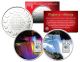 NIAGARA FALLS - Daytime & Nightime - Set of 2 Royal Canadian Mint Medallion Coin