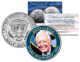 JIMMY CARTER - 2002 NOBEL PEACE PRIZE - Colorized JFK Kennedy Half Dollar U.S. Coin