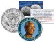 NELSON MANDELA - 1993 NOBEL PEACE PRIZE - Colorized JFK Kennedy Half Dollar U.S. Coin