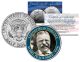 THEODORE ROOSEVELT - 1906 NOBEL PEACE PRIZE - Colorized JFK Kennedy Half Dollar U.S. Coin