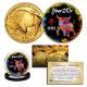 2021 Chinese New Year * YEAR OF THE OX * 24 Karat Gold Plated $50 American Gold Buffalo Indian Tribute Coin - PolyChrome