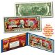 2021 Chinese New Year * YEAR OF THE OX * POLYCHROMATIC 8 COLORIZED OXEN Genuine Legal Tender U.S. $2 BILL - $2 Lucky Money with Blue Folio
