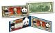 LUCKY PANDA Genuine Legal Tender $2 Bill U.S. Lucky Money with Folio & COA