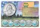 2020 2021 America The Beautiful HOLOGRAM Quarters U.S. Parks 6-Coin Set with Capsules