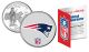 NEW ENGLAND PATRIOTS NFL Massachussetts US Statehood Quarter Colorized Coin  - Officially Licensed