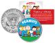 Peanuts Charlie Brown " Original Gang " JFK Kennedy Half Dollar U.S. Coin - Officially Licensed