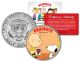 Peanuts VALENTINE'S " Charlie Brown & Snoopy " JFK Half Dollar US Coin - Officially Licensed