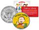 Peanuts " Halloween - Great Pumpkin - Linus - Web " JFK Kennedy Half Dollar U.S. Coin - Officially Licensed