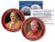 SAINTS - Pope John XXIII & Pope John Paul II - DOUBLE CANONIZATION - 2014 JFK Kennedy US Colorized Coin