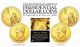 24K Gold Plated JOHN F KENNEDY 2015 Presidential $1 Dollar 2-Coin Set - P&D MINT