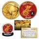 2020 Chinese New Year * YEAR OF THE RAT * 24 Karat Gold Plated $50 American Gold Buffalo Indian Tribute Coin