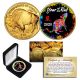 2020 Chinese New Year * YEAR OF THE RAT * 24 Karat Gold Plated $50 American Gold Buffalo Indian Tribute Coin with DELUXE BOX - PolyChrome