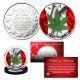 CANADA LEGALIZED MARIJUANA Colorized RCM Royal Canadian Mint Medallion Coin   