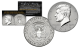 2016 JFK Kennedy Half Dollar U.S. Coin Uncirculated with Reverse Mirrored Imaging & Frosting Technology – SILVER EDITION * P MINT *