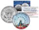 CONEY ISLAND WONDER WHEEL - Colorized JFK Kennedy Half Dollar U.S. Coin - BROOKLYN NY