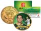 AARON RODGERS JFK Kennedy Half Dollar 24K Gold Plated US Coin GREEN BAY PACKERS - Officially Licensed