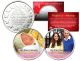 PRINCESS CHARLOTTE of Cambridge - Set of 2 Royal Canadian Mint Medallion Coins