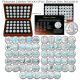 1999-2009 Complete HOLOGRAM Statehood Quarter 56-Coin Set in Premium Cherry Wood Display Box with COA