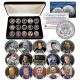 PERSON OF THE YEAR JFK Half Dollar U.S. 15-Coin Set with Premium Deluxe Display Box