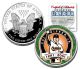 CAL RIPKEN JR 2001 American Silver Eagle Dollar 1 oz Colorized Coin RETIREMENT - Officially Licensed