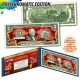 2025 Chinese New Year * YEAR OF THE SNAKE * POLYCHROMATIC 8 COLORIZED SNAKES Genuine Legal Tender U.S. $2 BILL - $2 Lucky Money with Blue Folio