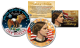 SUSAN B. ANTHONY Genuine U.S. Dollar Coin COLORIZED 2-sided with Capsule and COA
