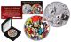 2018 1 oz Pure Silver Tuvalu Marvel Comics THOR Coin Limited & Numbered of 218 - AVENGER THOR