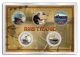 RMS TITANIC 100th Anniversary Legal Tender 24K Gold Plated US 5-Coin Set with 4x6 Display